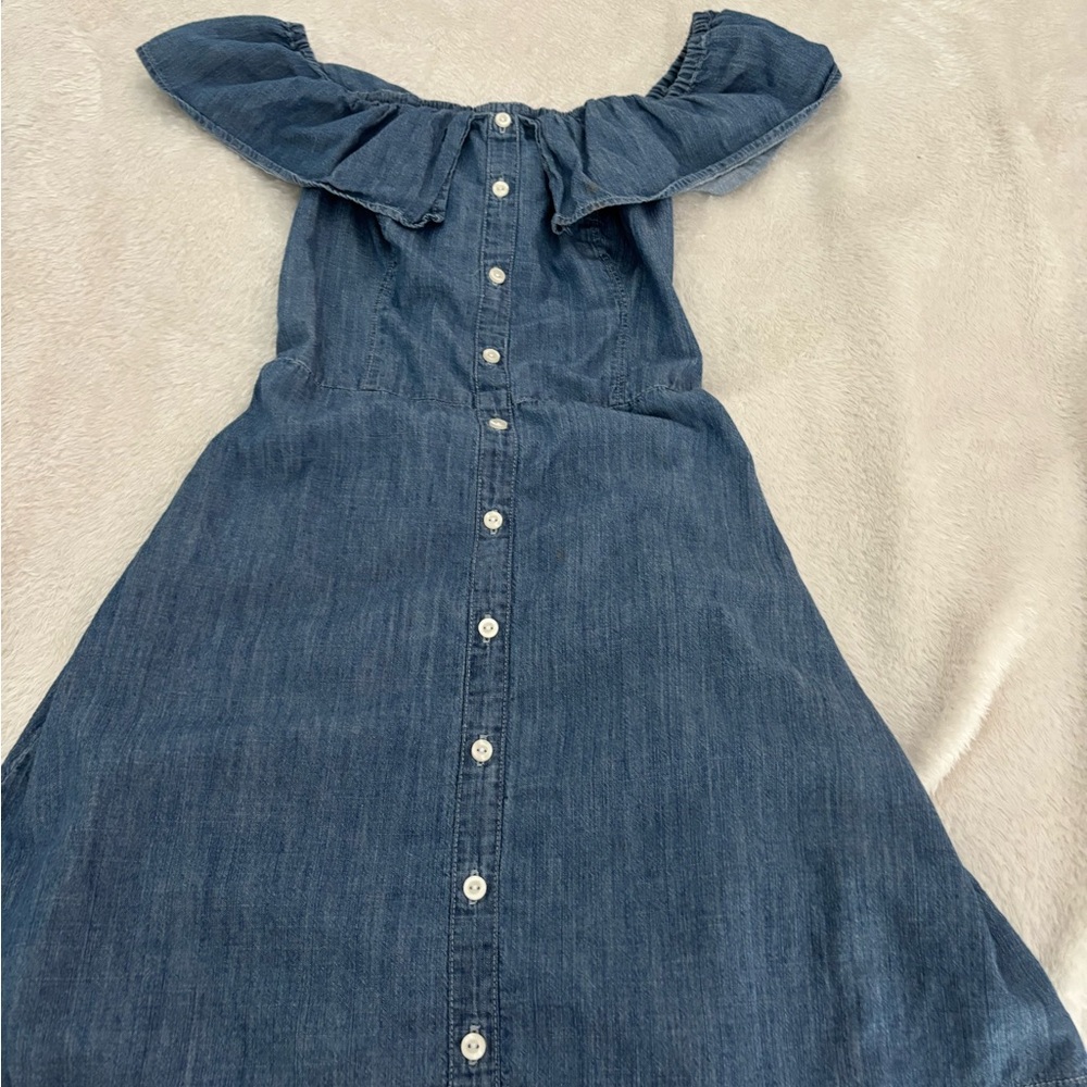 Kids Denim Blue Dress